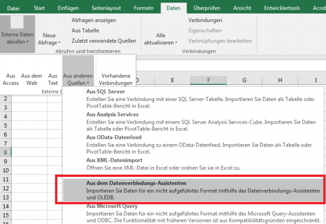 SQL Lite Daten nach Excel importiern