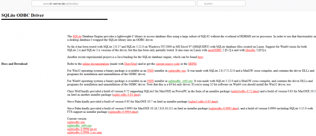 SQL Lite Daten nach Excel importiern0